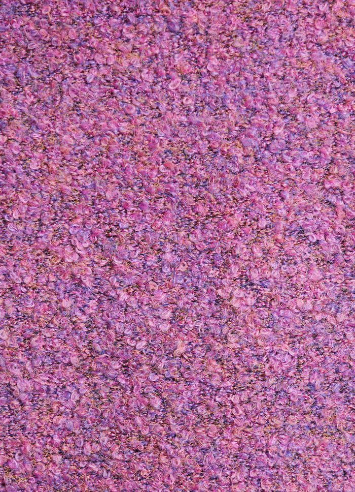 Kurzpullover aus Bouclé-Melangegarn 