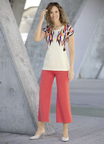 Shirt mit Strass- und Plättchenzier 