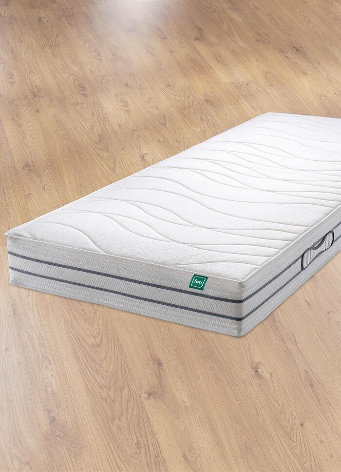 F.A.N. 7-Zonen-Tonnentaschenfederkern-Matratze bis H&auml;rtegrad 5 