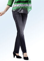 Edel-Jeans mit funkelnden Glitzersteinchen 