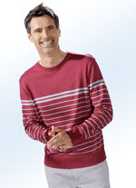 Rundhalspullover in 3 Farben ROT