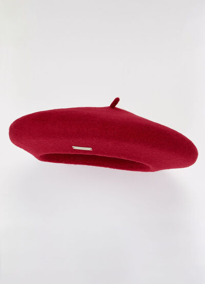 Seeberger, Damen-Baskenmütze, aus Schurwolle 