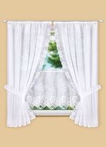 Filigraner Kurzstore mit Stangendurchzug 