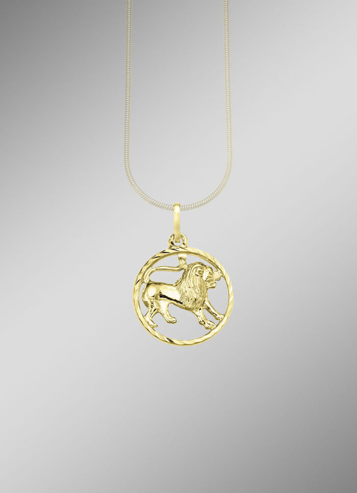 Sternzeichen-Anhänger in Silber 925/- fein 