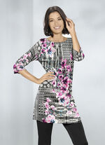 Tunika mit 3/4-langen &Auml;rmeln 