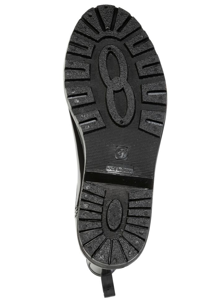 laurakent, trendige Regenstiefeletten, mit herausnembarer Textileinlage SCHWARZ