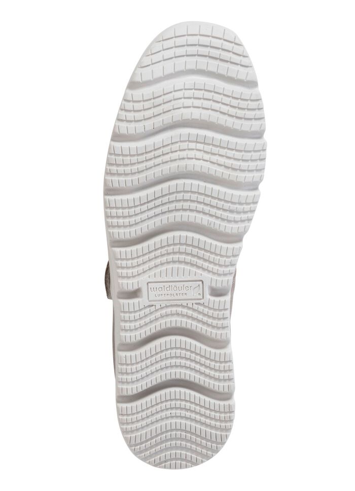 Waldl&auml;ufer Spangenschuh aus teilweise gelochtem Leder BRONZE