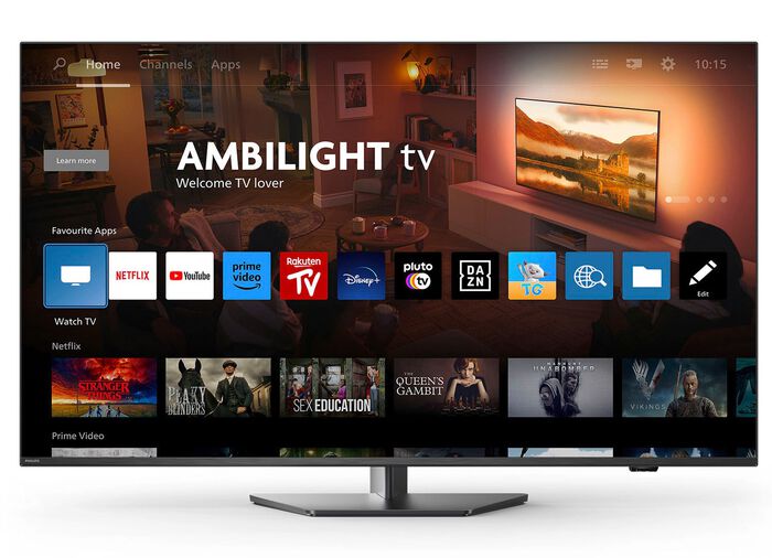 Philips The One 4K Ultra-HD Ambilight-LED-TV ANTHRAZIT