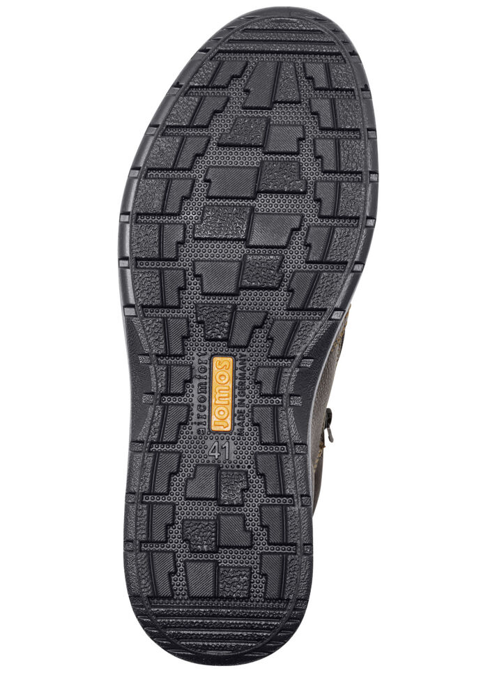 GINO GALANTE, atmungsaktive Herren-Boots, Winterschuhe, mit Reißverschluss MOKKA