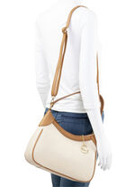 Laurina, Tasche, Damen, mit abnehmbarem, verstellbarem Umhängeriemen BEIGE-BRAUN