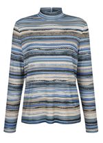 Shirt mit kurzem Rei&szlig;verschluss 