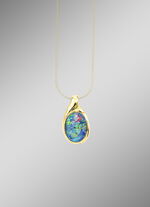 Anhänger mit Opal 