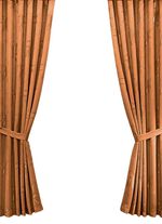 &Uuml;bergardinen-Garnitur mit Universalschienenband 