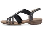Remonte Riemchen-Sandalen mit Metallschmuck 