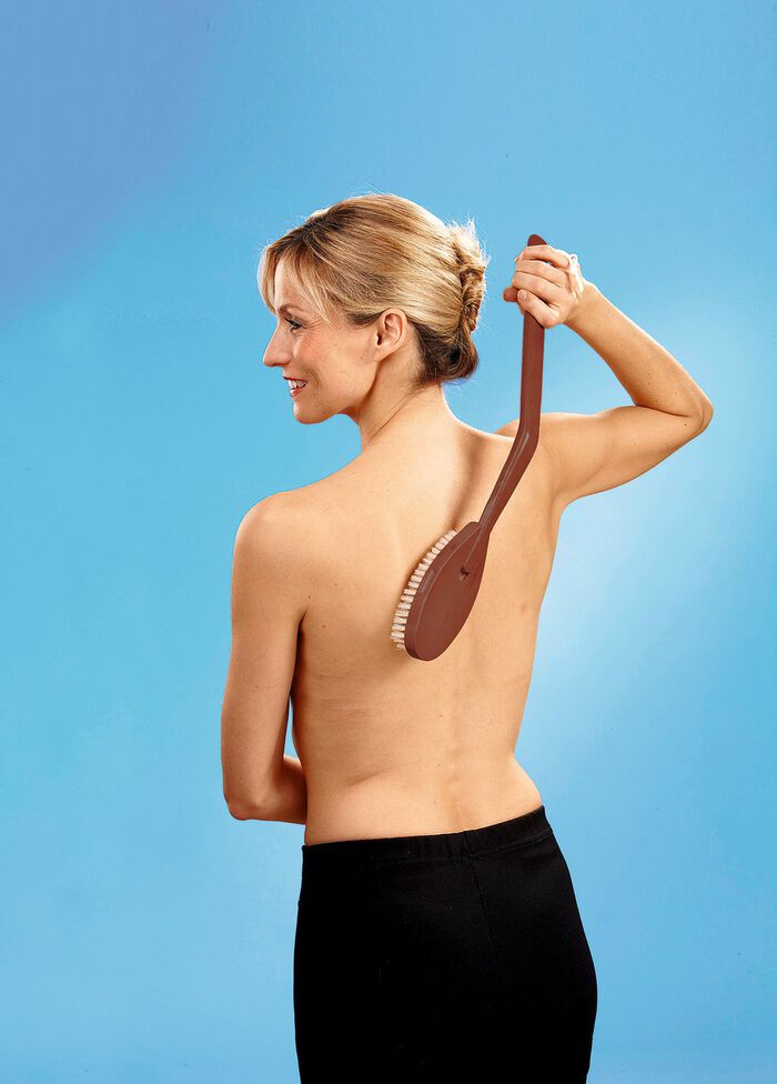 R&uuml;ckenb&uuml;rste mit Naturborsten 