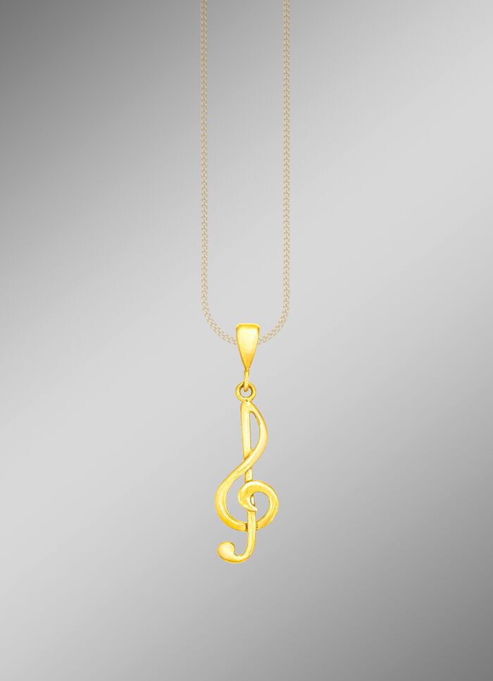 Wundervolle Notenschl&uuml;ssel Anh&auml;nger 