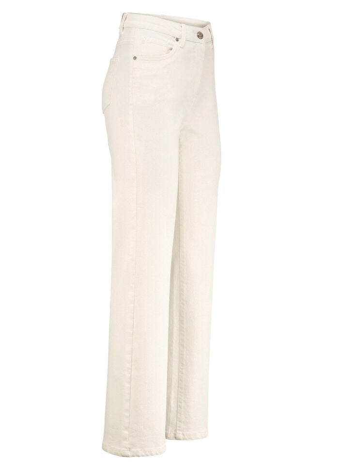 Jeans mit weitem Beinverlauf 
