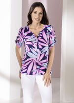 Tunika mit V-Ausschnitt 