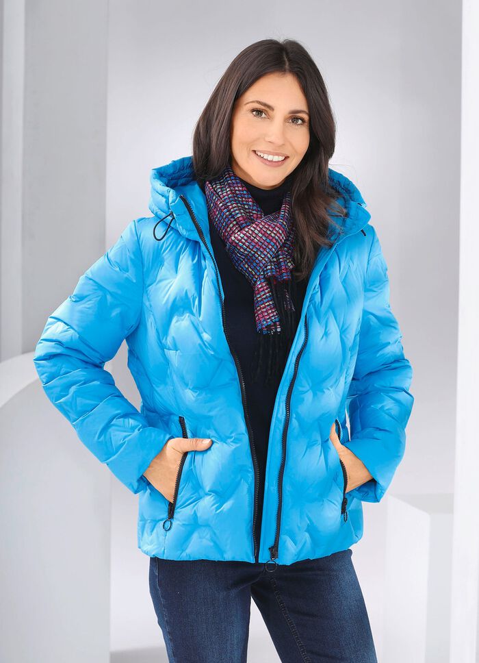 Daunenjacke mit geklebten Kammern 