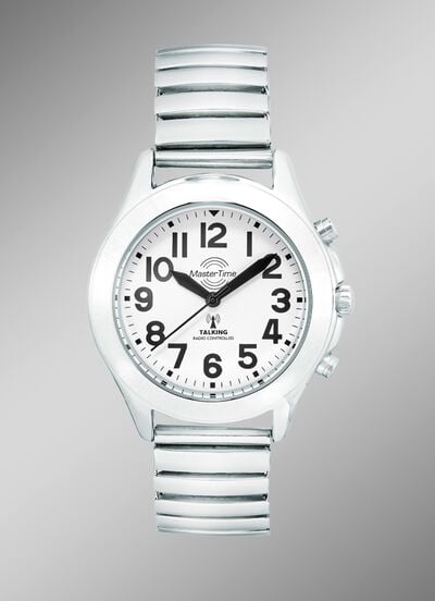 Master Time Funk-Damenuhr mit sprechender Zeitansage 