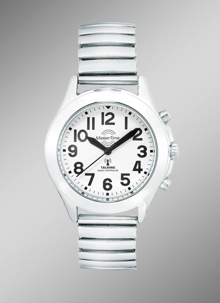 Master Time Funk-Damenuhr mit sprechender Zeitansage 