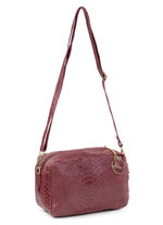 Laurina, Mini-Tasche, Damen, mit abnehmbarem, verstellbarem Umhängeriemen BORDEAUX