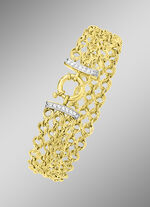 Edles Armband mit Schmuck-Federring 