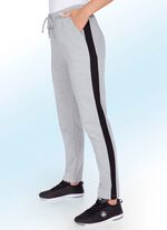 Freizeithose von &bdquo;Plantier&ldquo; in 3 Farben GRAU MELIERT-SCHWARZ