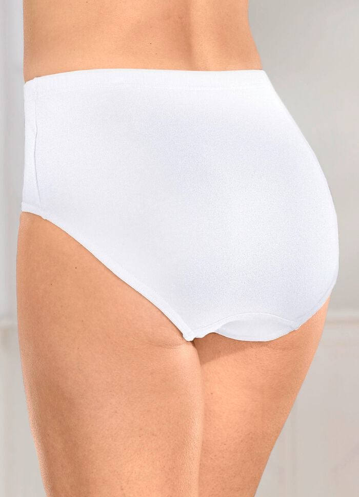 F&uuml;nferpack Slips mit Gummizug im Bund 