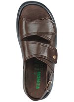 Bequeme Herren-Sandalen, Weite K, mit herausnehmbarem Fu&szlig;bett 