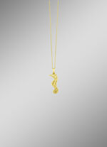 Seepferdchen-Anh&auml;nger mit Struktur 