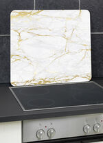 Herdabdeckplatten/Wandblende, Motiv Marmor gold MARMOR GOLD