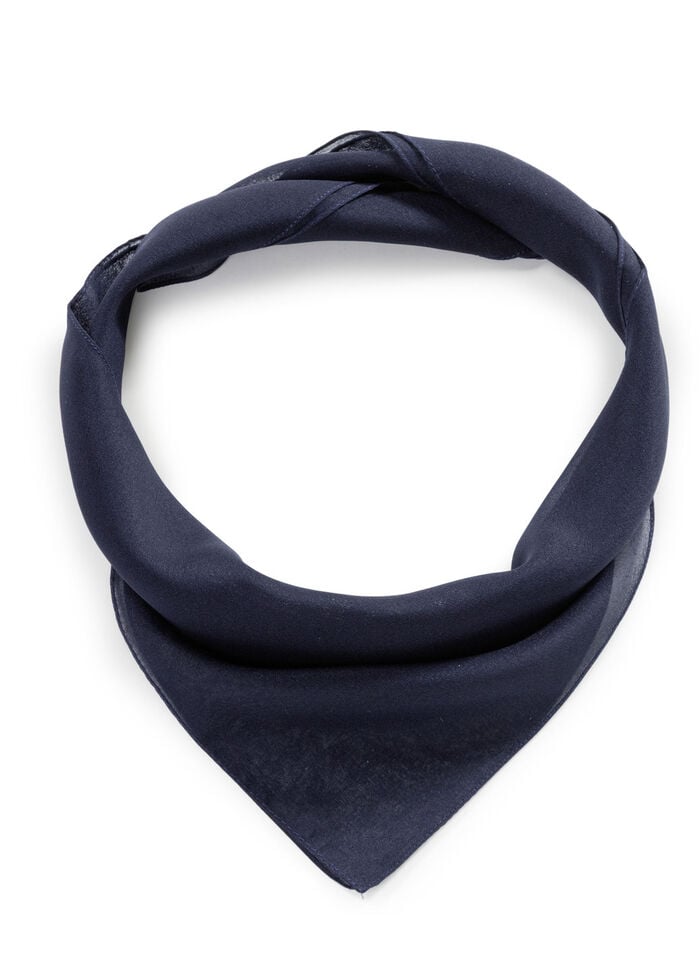 Nickituch aus Chiffon MARINE