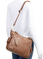 Laurina, Tasche, Damen, mit abnehmbarem, verstellbarem Umhängeriemen COGNAC