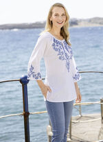 Tunika mit toller Stickerei 