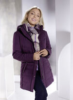 Funktionsjacke mit abnehmbarer Kapuze 