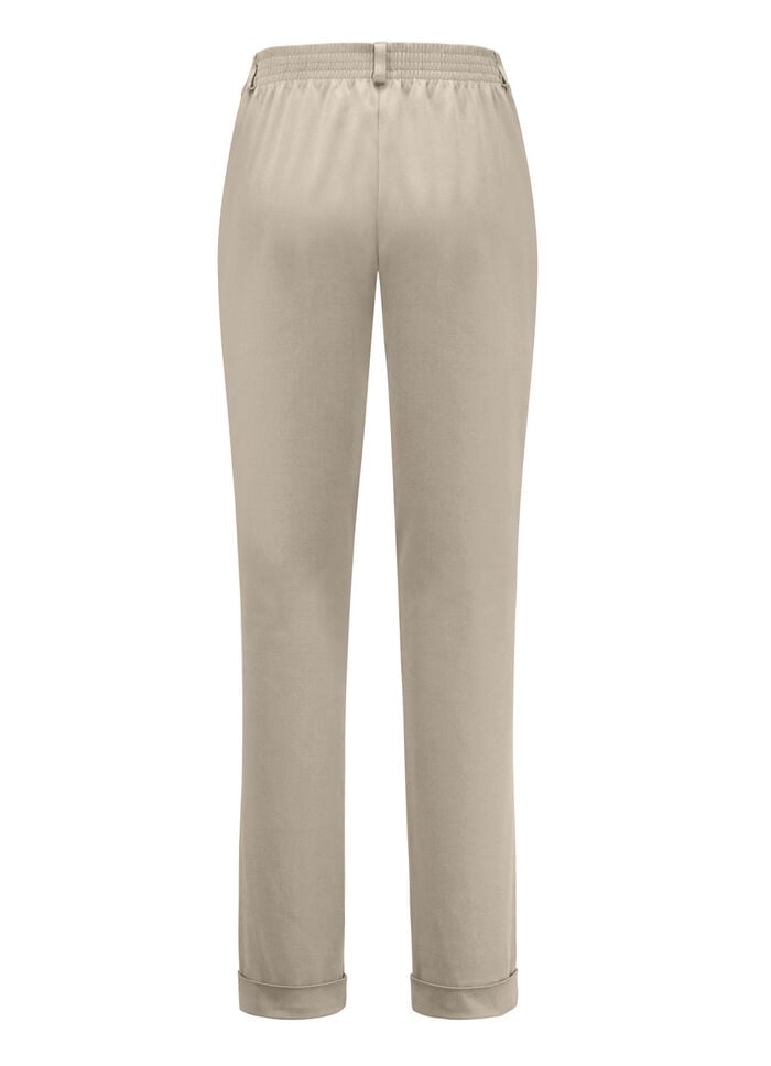 Knöchellange Hose in Schlupfform CAMEL