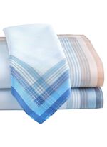 Herren-Stofftaschentücher aus reiner Baumwolle 