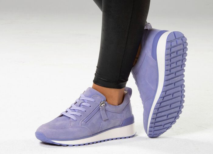 Caprice, trendige Damen-Sneaker, Weite G, mit herausnehmbarem Fu&szlig;bett 