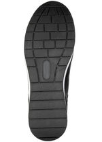 ELENA EDEN, bequeme Damen-Sneaker, Weite H, mit herausnehmbarem Fußbett SCHWARZ