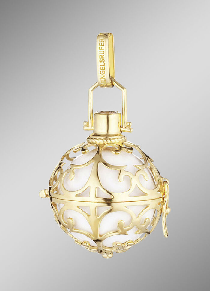 "Engelsrufer"-Anh&auml;nger vergoldet 