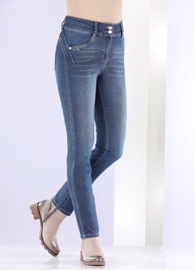 Shaping-Jeans in 4-Pocket-Form 