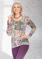 H&uuml;bsches Shirt mit Rundhalsausschnitt 