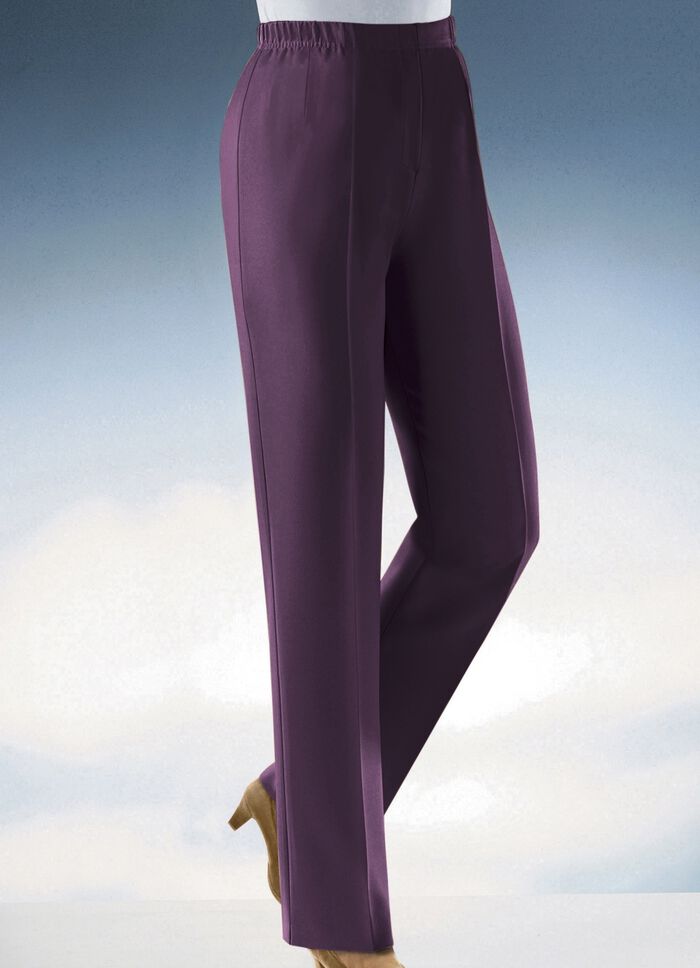 Pflegeleichte Hose BROMBEER