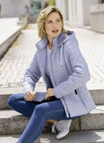 Funktionsjacke mit interessantem Stepp 