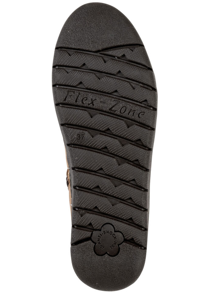 ELENA EDEN, gefütterte Damen-Boots, Winterschuhe, Weite H, mit herausnehmbarem Fußbett CAMEL