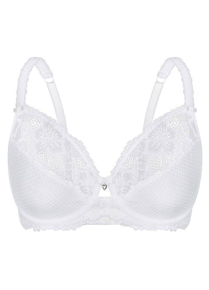 Sassa B&uuml;gel-BH mit elastischer Spitze WEISS