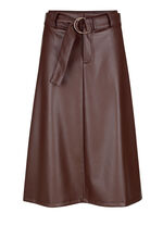 Rock aus softem Nappaleder-Imitat 