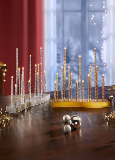 Stableuchte aus Metall 