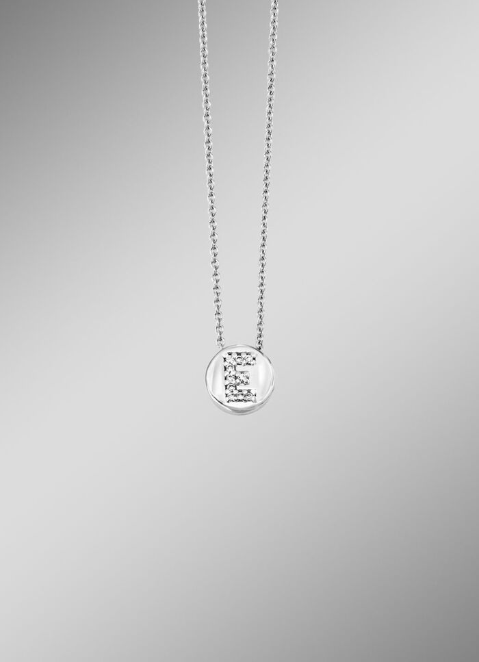 Buchstaben-Anhänger mit Ankerkette 